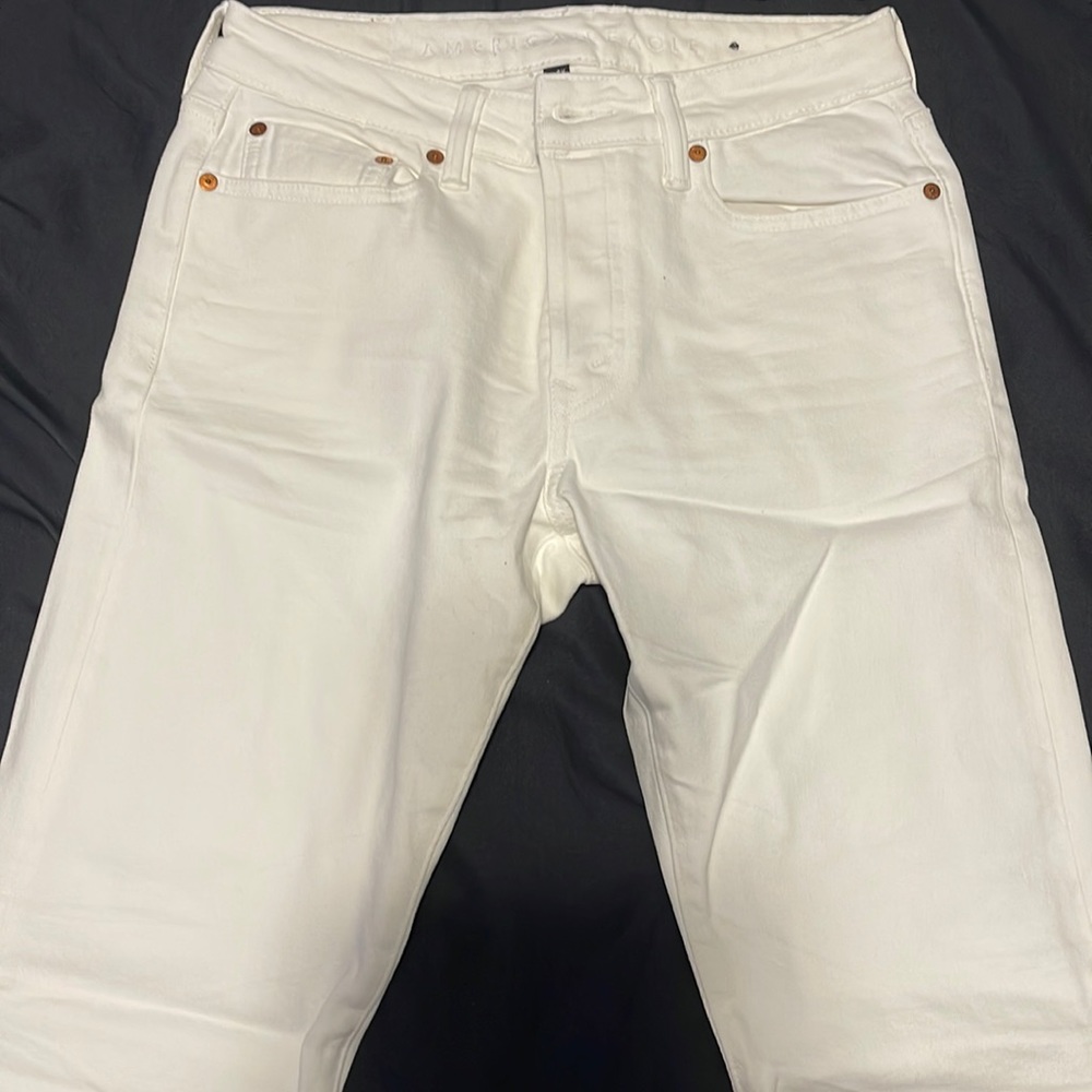 Excellent Quality American Eagle White Flex Denim 30/34